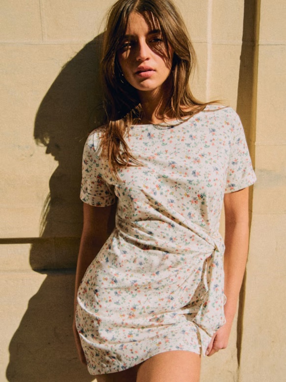 Sezane Pippa Short Dress Melia Print XS